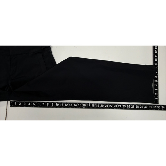 Under Armour Rain Pants Womens Medium Black 34x32 Waterproof Zip Pockets Golf - Picture 4 of 13